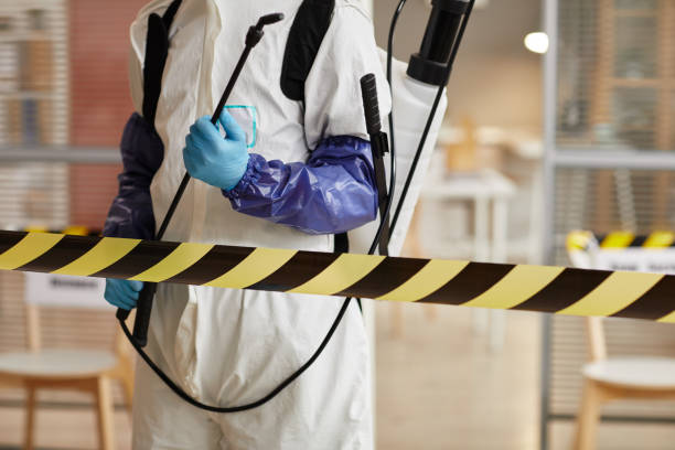 Professional Blood Cleanup technician working in Marion, SD
